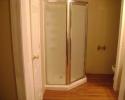 mobile home new shower installation
