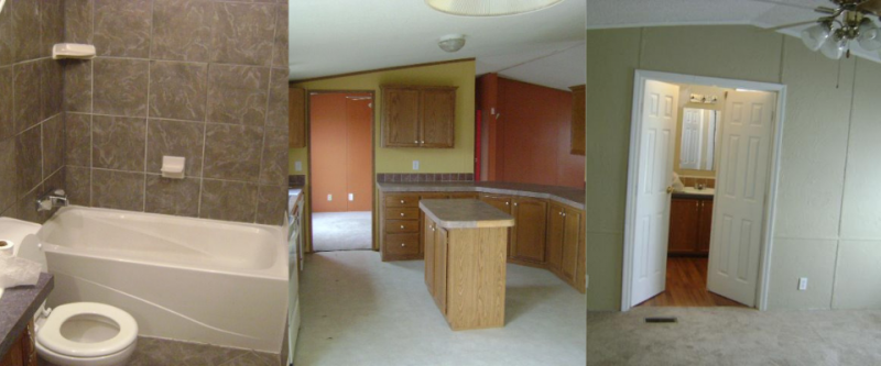 Mobile Home Remodeling Collage 